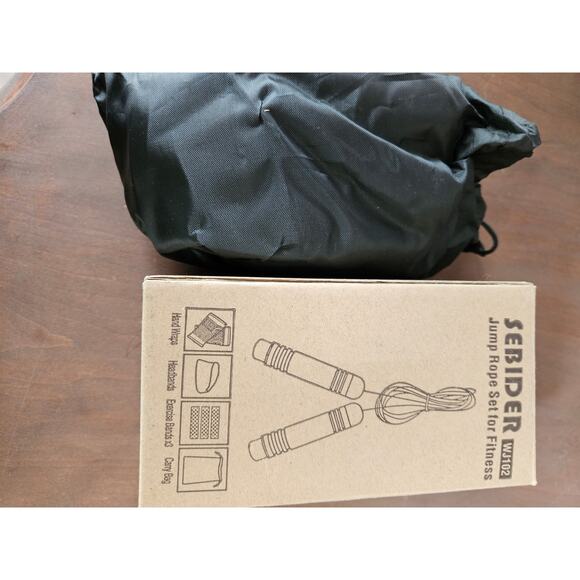 SEBIDER JUMP ROPE SET FOR FITNESS NIB - Picture 2 of 3